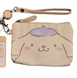 ✨️ Pompompurin Striped Coin Purse- Sanrio Japan